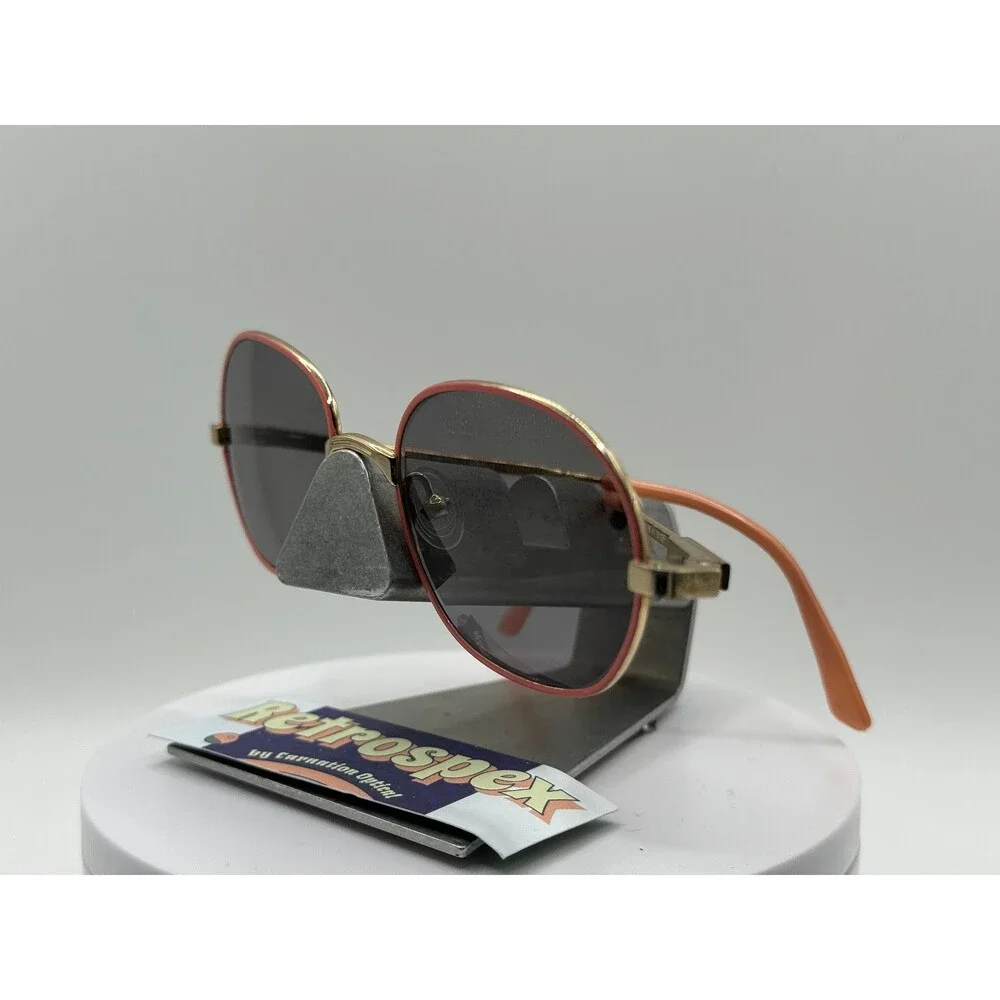 Vintage Sunglasses Kids/Petite Style Grey Lens Ocean Optique Sally Pink Frame